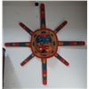 Image 1 : LARGE NATIVE CARVED SUN MASK SIGNED DARREN YELTIN