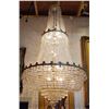 Image 1 : LARGE CRYSTAL DROP CHANDELIER