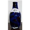 Image 1 : BLYTHE COBB ART GLASS VASE SIGNED