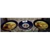 Image 1 : ROYAL VIENNA PLATE W/2 HAND PAINTED PLATES DEPICTING EGYPT