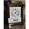 Image 1 : VICTORIAN BRASS CARRIAGE CLOCK