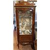 Image 1 : FRENCH INLAID DISPLAY CABINET W/ORMULU
