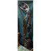 Image 1 : LARGE ART DECO BRONZE OF A SEMI-NUDE DANCER SIGNED