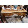 Image 1 : ORNATE ITALIAN INLAID DESK W/ORMULU