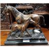 Image 1 : BRONZE HORSE SCULPTURE SIGNED MOIGNIEZ