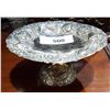 Image 1 : STERLING SILVER COMPOTE W/FRUIT MOTIF