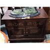Image 1 : HIGHLY CARVED SIDE CABINET
