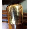 Image 2 : GENTLEMAN'S CANE W/24K GOLD TOPPER