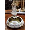 Image 1 : AUSTRIAN HAND PAINTED FIGURAL PORCELAIN BOWL