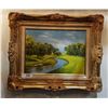 Image 1 : GILT FRAMED OIL ON CANVAS SIGNED EARLY