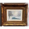 Image 1 : GILT FRAMED OIL ON CANVAS