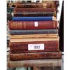 Image 1 : LOT OF 12 ANTIQUE/VINTAGE BOOKS