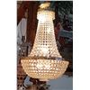 Image 1 : BEAUTIFUL CRYSTAL DROP CHANDELIER