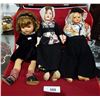 Image 1 : LOT OF 3 ANTIQUE DOLLS