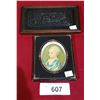 Image 1 : FRAMED PORCELAIN PLAQUE & CARVED PLAQUE