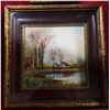 Image 4 : THREE ANTIQUE FRAMED PICTURES