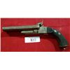 Image 1 : LEFAUCHEUX DOUBLE BARRELL PINFIRE FOLDING TRIGGER PISTOL C.1840'S
