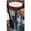 Image 1 : MARBLE TOP INLAID PARLOUR TABLE W/ORMULU