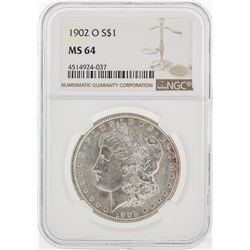 1902-O NGC MS64 Morgan Silver Dollar