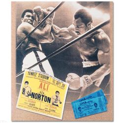 Ken Norton and Ali Ticket