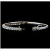 Image 3 : 14KT White Gold 2.93 ctw Diamond Bracelet