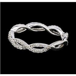 0.64 ctw Diamond Ring - 14KT White Gold