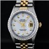 Image 1 : Rolex Two-Tone MOP Diamond Dial Men's Watch