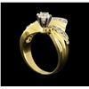 Image 4 : 1.03 ctw Diamond Ring - 14KT Yellow Gold
