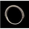 Image 4 : 0.20 ctw Diamond Ring - 14KT White Gold
