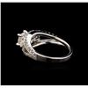 Image 3 : 14KT White Gold 1.61 ctw Diamond Ring