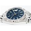 Image 9 : Rolex Stainless Steel Diamond DateJust Men's Watch