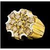 Image 1 : 3.00 ctw Diamond Ring - 14KT Yellow and White Gold