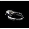 Image 3 : 0.86 ctw Diamond Ring - 18KT White Gold