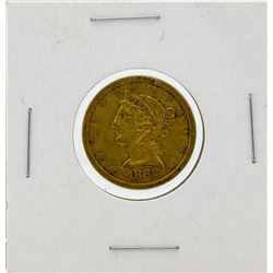 1882-S $5 VF Liberty Head Half Eagle Gold Coin