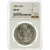 Image 1 : 1883-O NGC MS64 Morgan Silver Dollar