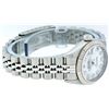 Image 6 : Rolex Ladies MOP Diamond White Gold Fluted Jubilee Band Datejust Quickset Wristw