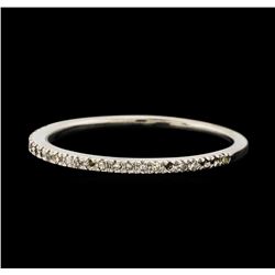 0.12 ctw Diamond Ring - 10KT White Gold