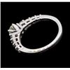 Image 3 : 0.96 ctw Diamond Ring - 14KT White Gold