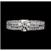 Image 2 : 1.20 ctw Diamond Ring -  Platinum