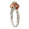 Image 2 : 0.75 ctw Diamond Ring - 14KT White and Rose Gold