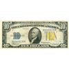 Image 1 : 1934 $10 Fine North Africa Silver Certificate Currency