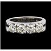 Image 2 : 1.40 ctw Diamond Ring - 14KT White Gold