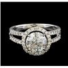 Image 2 : 2.81 ctw Diamond Ring - 18KT White Gold