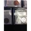 Image 6 : GRADED COIN LOT OF 8 ICCS GRADED COINS! ONE CENT AND 5 CENT