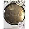 Image 1 : 1950 CANADA SILVER DOLLAR! SWL!