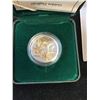 Image 2 : 2003 CANADA GOLDEN DAFFODIL STERLING SILVER 50CENT COIN!