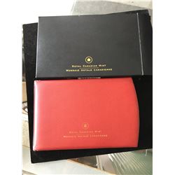 2005 CANADA PROOF SET! GOLD PLATED DOLLAR! 40TH YR CANADA FLAG!