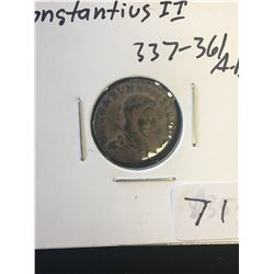 337-361AD CONSTANTIUS II ROMAN BRONZE COIN!