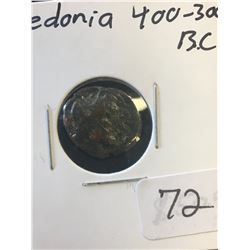 400-300B.C.E MACEDONIA ANCIENT BRONZE COIN!