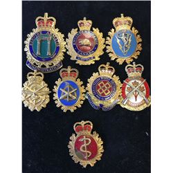 CANADA CAP BADGE LOT OF 8!